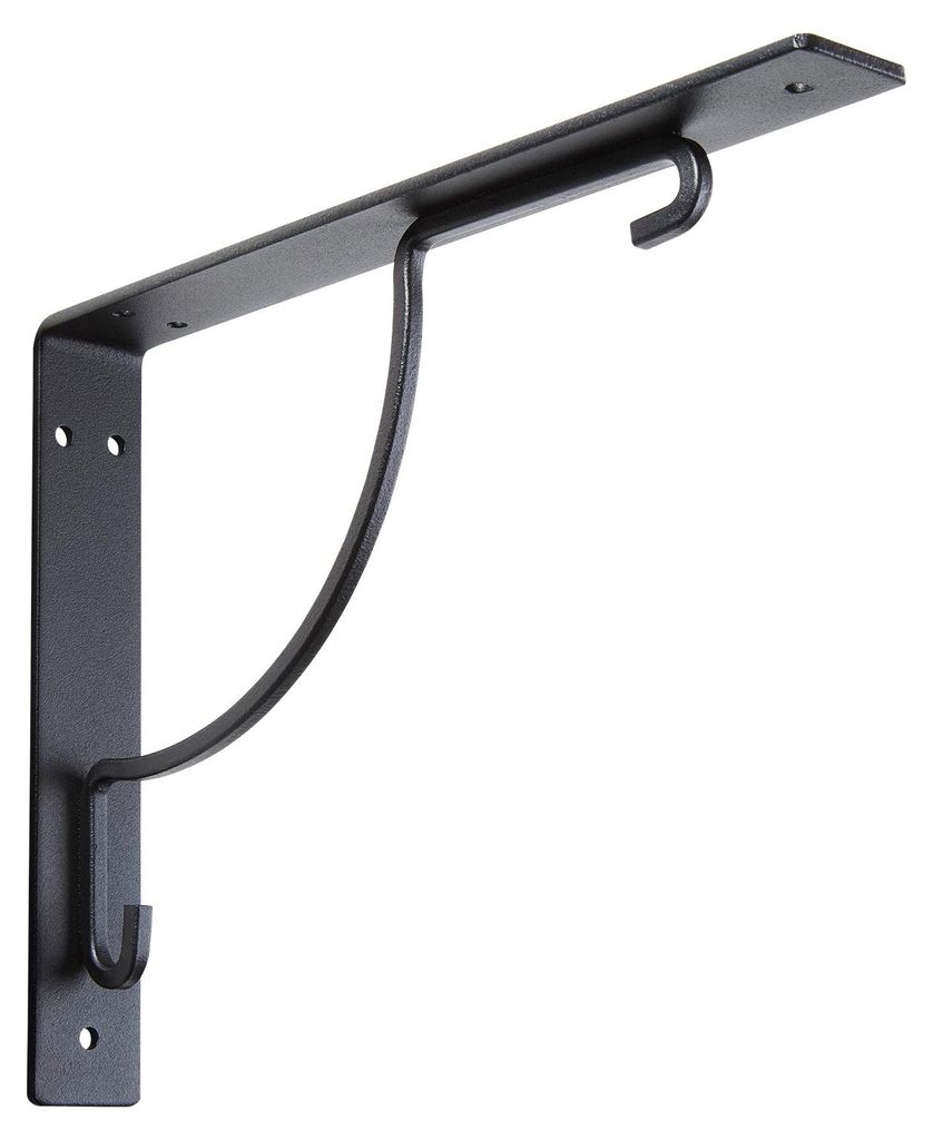 SOTECH Regalkonsole BLACKLINE III 240 x 181 mm schwarz Produktbild 
