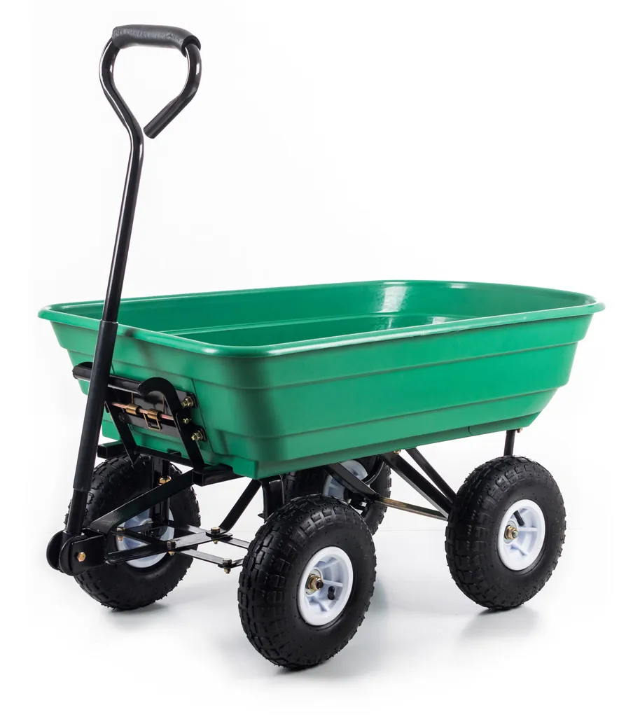 Dites adieu au mal de dos avec le chariot de jardin basculant G21 GA 90
