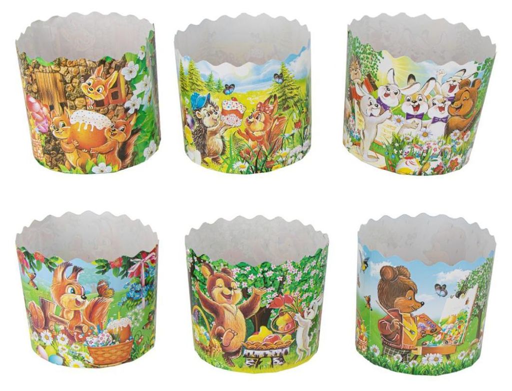 5 St. Backform-Set für Osterkuchen "Für Kinder" Produktbild 