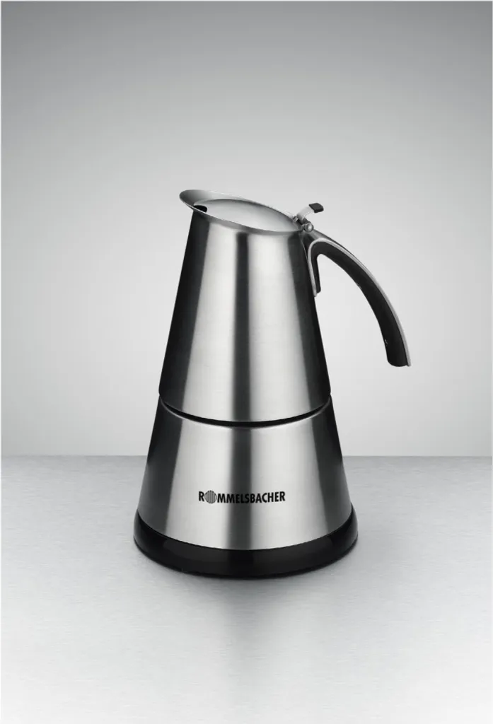 Cafetière expresso compacte Mini EKO 364/E argentée avec pression 15 bars - 15