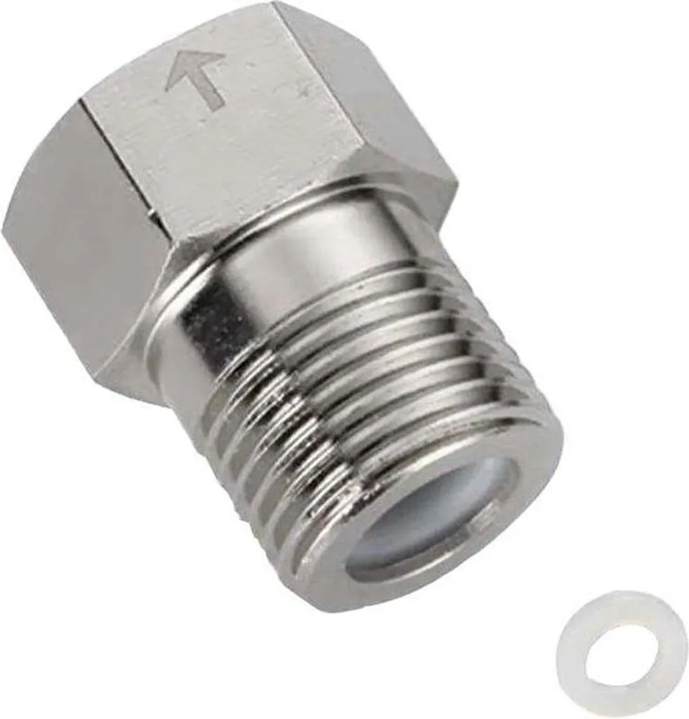 Évitez le reflux d'eau WC avec ce clapet anti-retour 1/2" M en inox