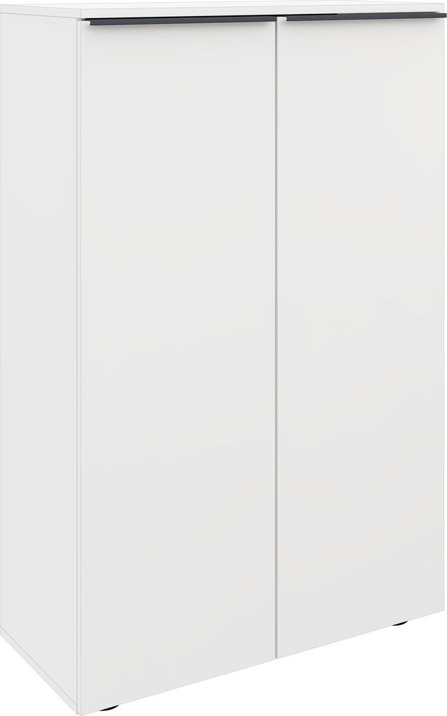 Kommode, Aktenschrank "Tom" 2-türig, weiß-matt Produktbild 