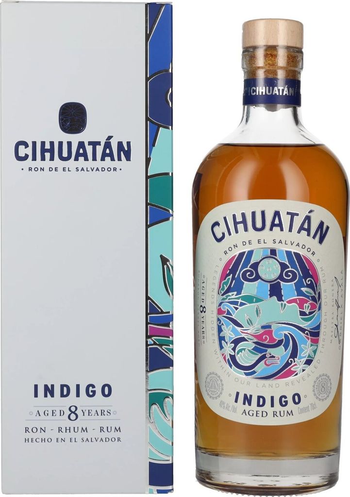 Cihuatán 8 Years INDIGO Rum El Salvador 40% Vol. 0,7l in Produktbild 