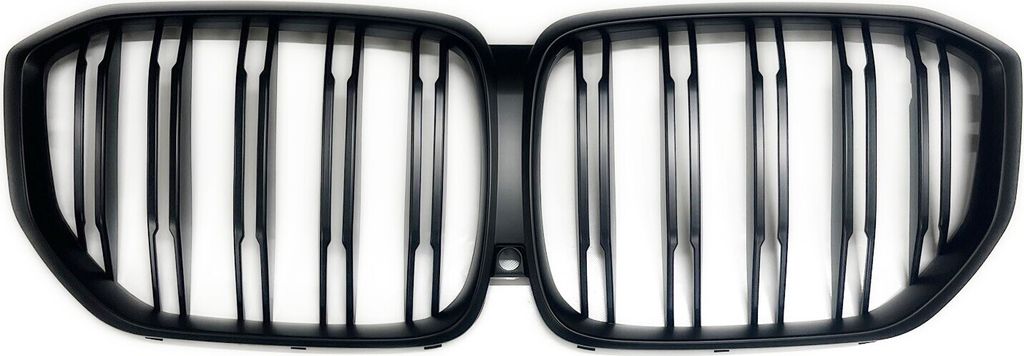 Kühlergrill Sportgrill Grill Gitter in Schwarz Matt DOPPELSTEG für BMW G05 X5 ab