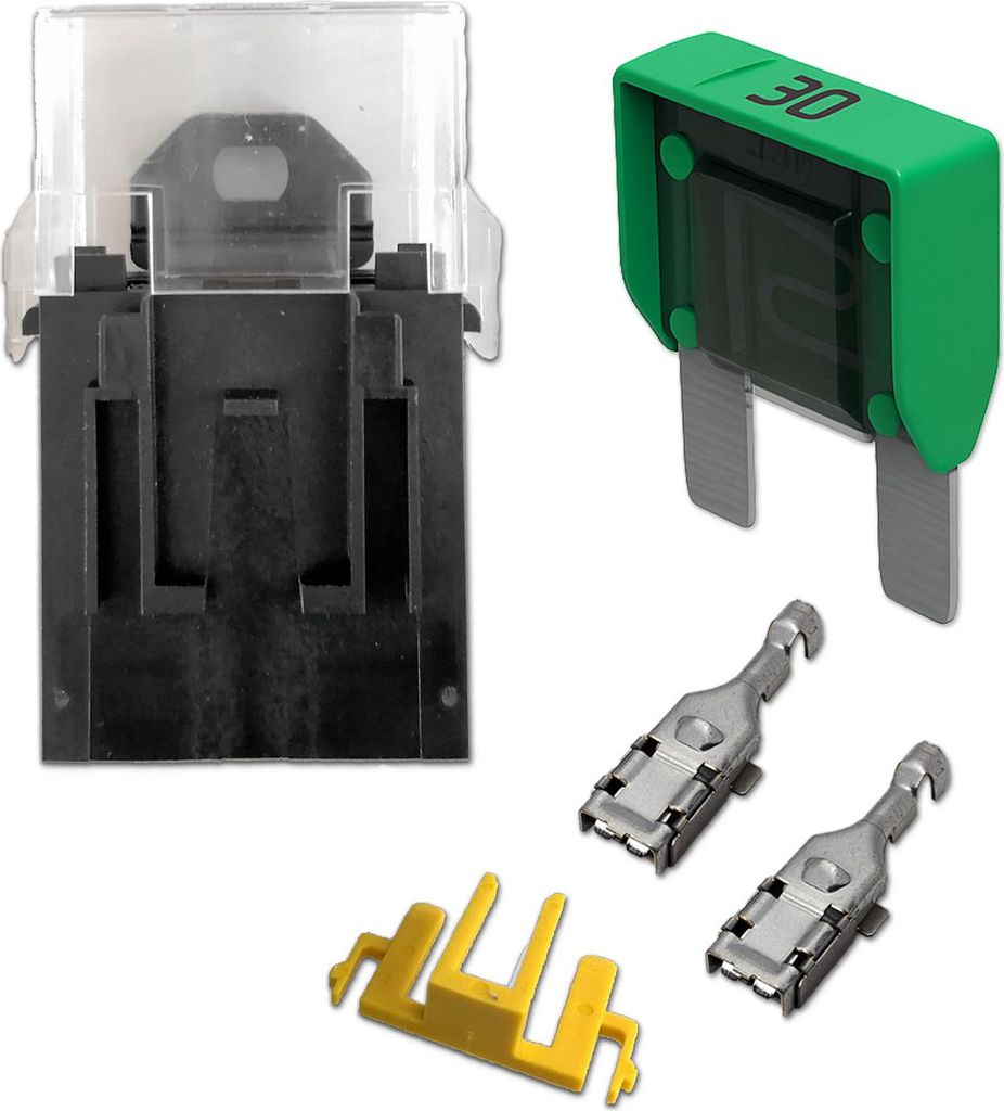 Sicherungshalter | MTA MaxiVAL Standard | 32V | inkl. 30A Sicherung | anreihbar