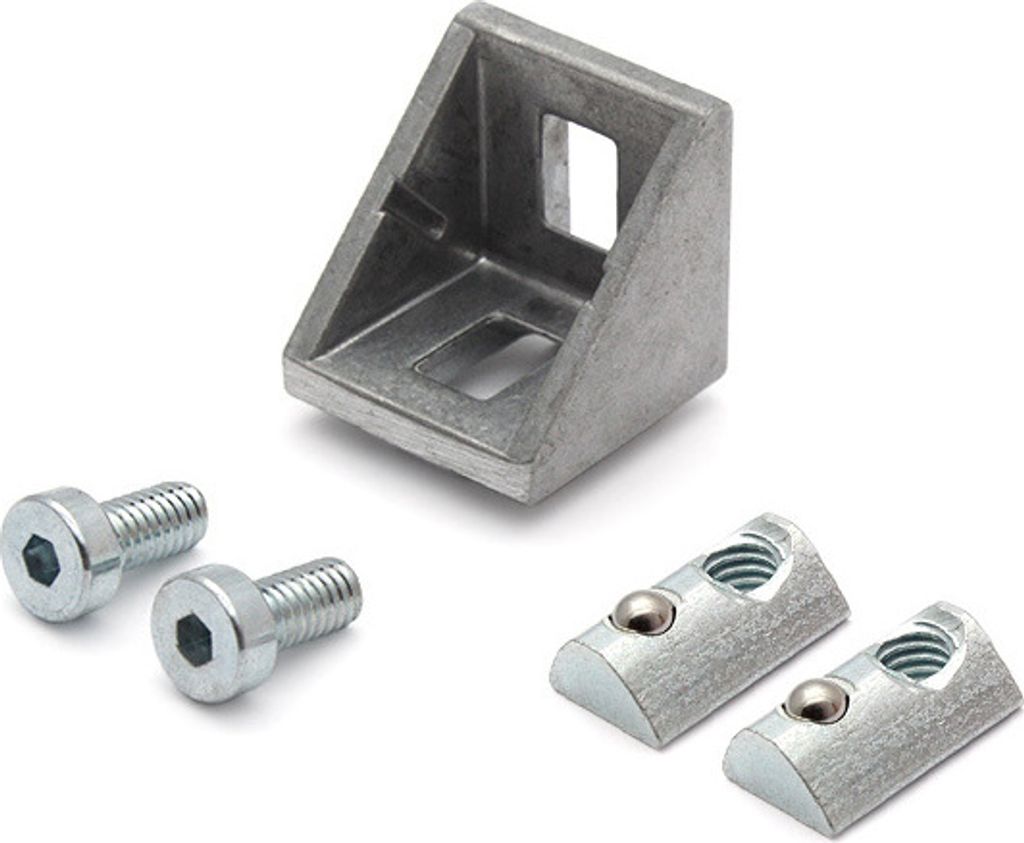 Winkel 20 I-Typ Nut 5 inkl. Befestigungssatz