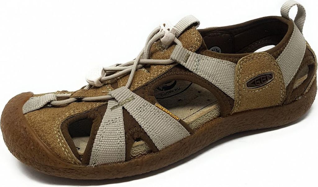 KEEN Howser Harvest Sandal Damen Sandale in Beige, Größe 4.5