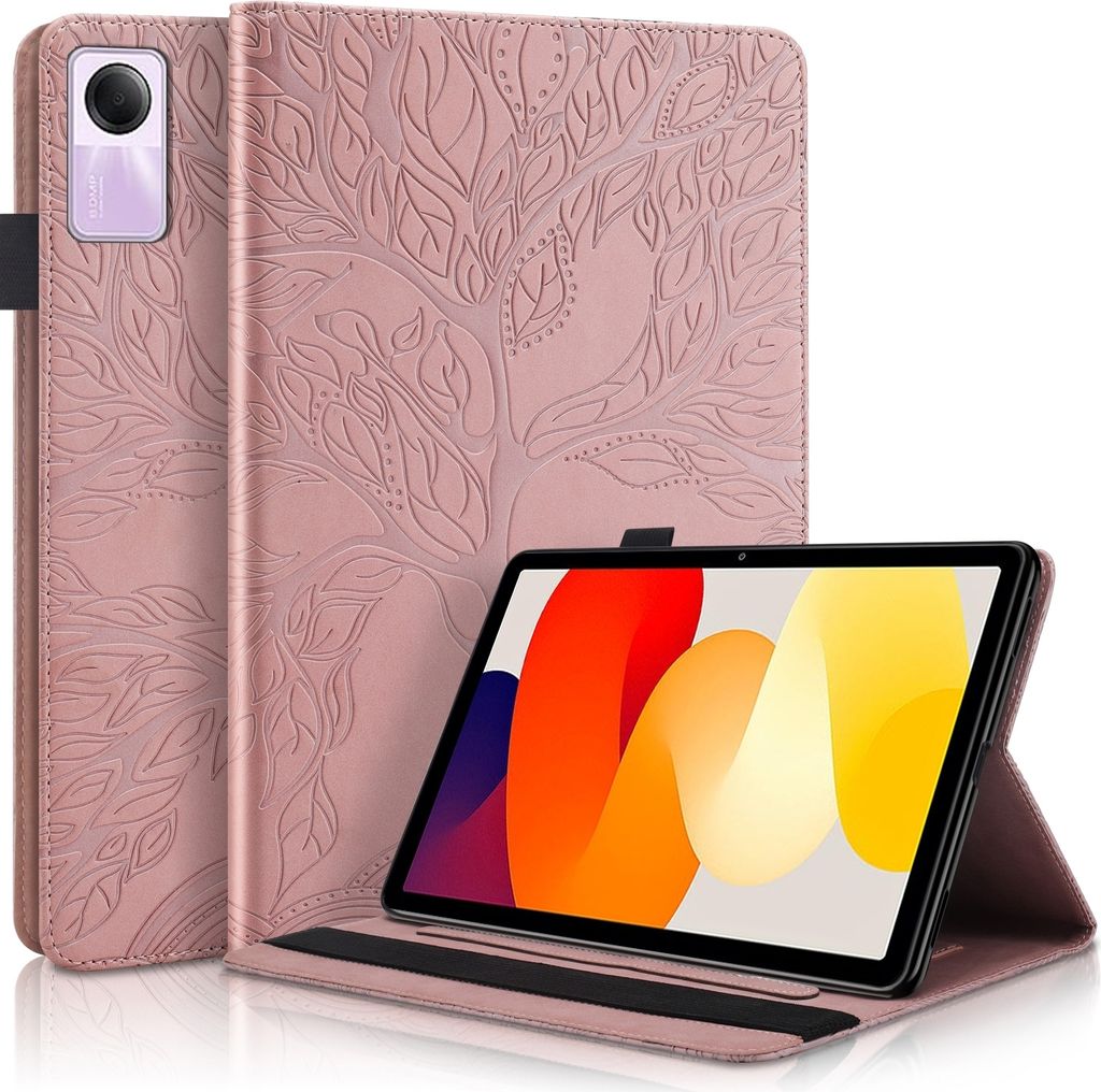 Tablet Hülle für Xiaomi Redmi Pad 2 / SE 11 Zoll Baum Muster Kunstleder Tasche