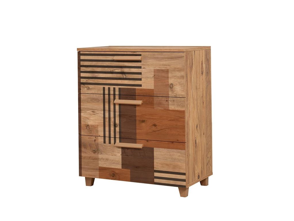 Skye Decor, Leva- Leva Gravis ColorblockVEL, borovice Obrázek produktu 2