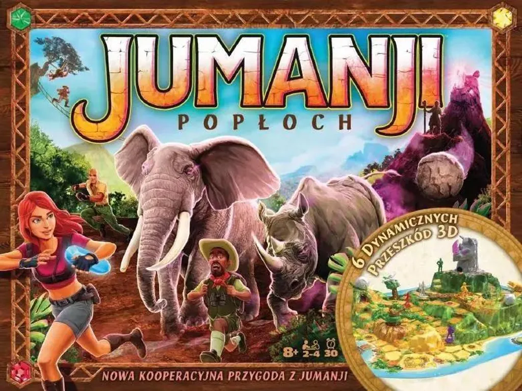 Jumanji Panic 3D 6070933 - Ne vous ennuyez plus jamais avec ce jeu Spin Master