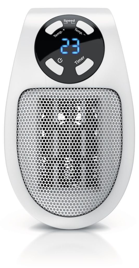 Brandson Steckdosen Heizlüfter, 500W Mini Heizung mit Produktbild 