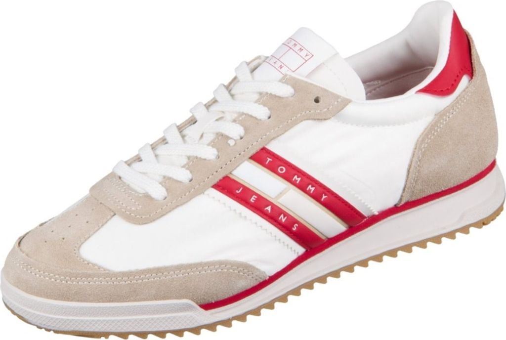 Tommy Hilfiger TJW Retro Runner Cleated Schnürer Beige in Gr. 40