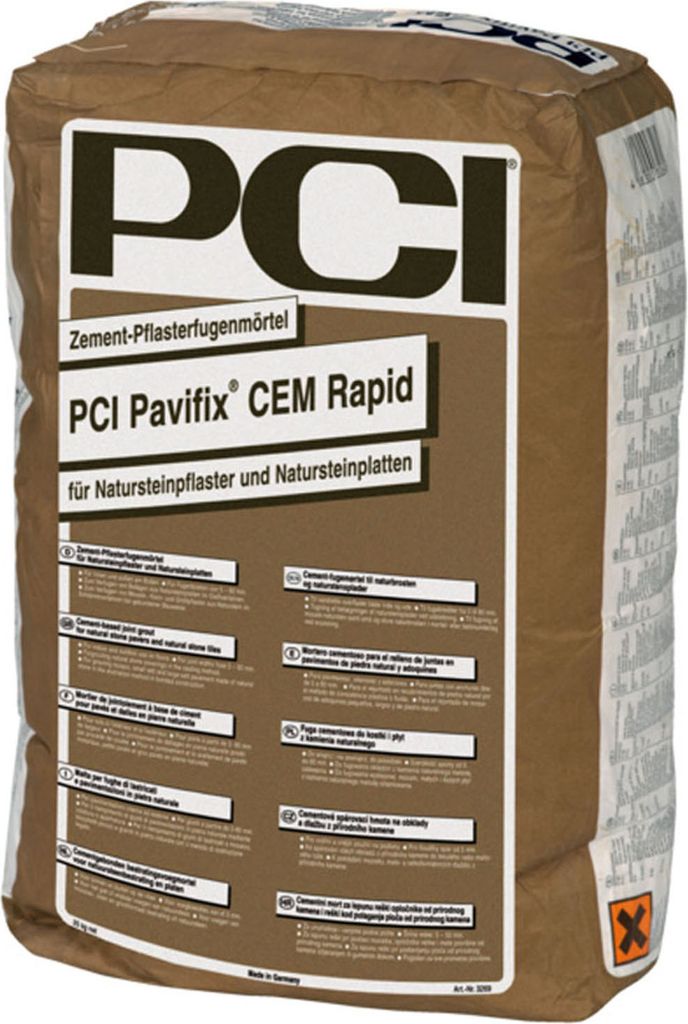PCI Pavifix CEM Rapid 25kg Sack grau Produktbild 