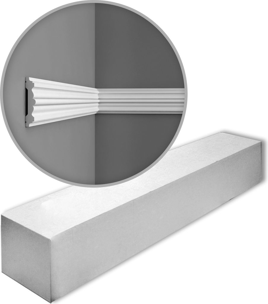 Orac Decor P9020 LUXXUS Zierleisten 1 Karton SET 10 Wandleisten | 20 m