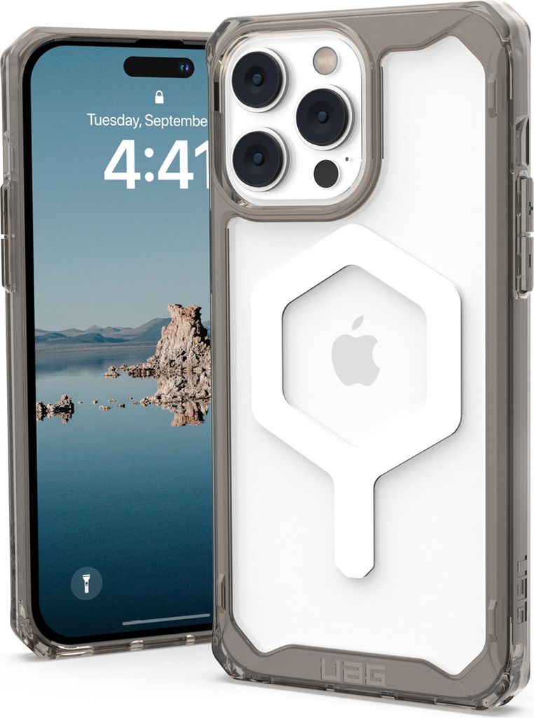 Urban Armor Gear Plyo, Cover, Apple, iPhone 14 Pro Max, 17 cm (6.7"), Transparent
