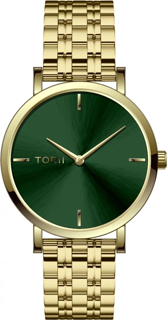 TORII G34GB.F4 Orologio Verde da Donna - Qualità Giapponese