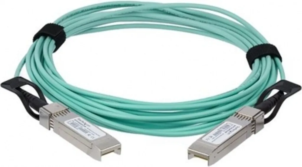 Câble optique actif SFP+ 10G de 5 mètres pour réseau informatique