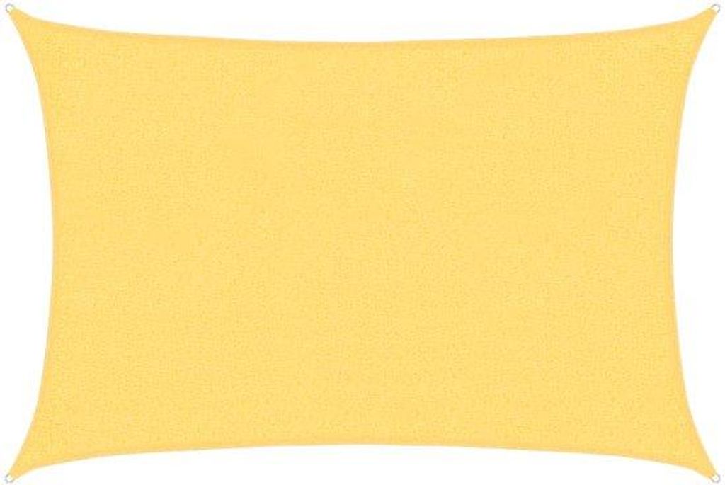 Schaduwdoek Rechthoekig 2x3m Beige HDPE 90% UV-Schutz atmend & wasserundurchlässig - Balkon, Terras, Garten Sonnenschirm