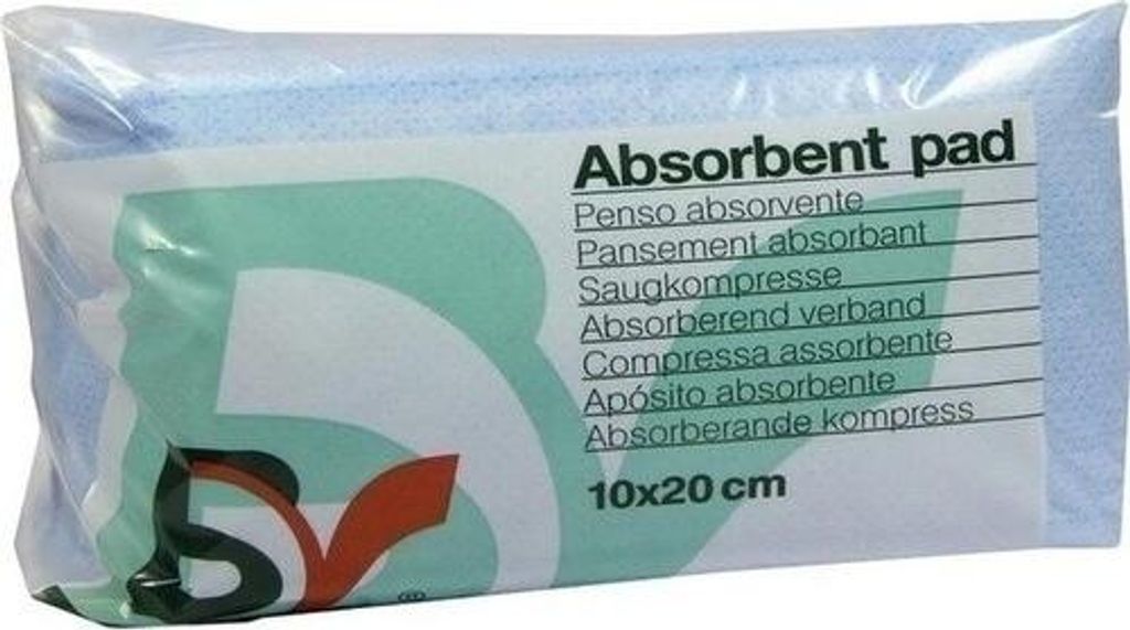 MaiMed Pad assorbenti non sterili 25 pezzi 10 x 20 cm Immagine del prodotto 