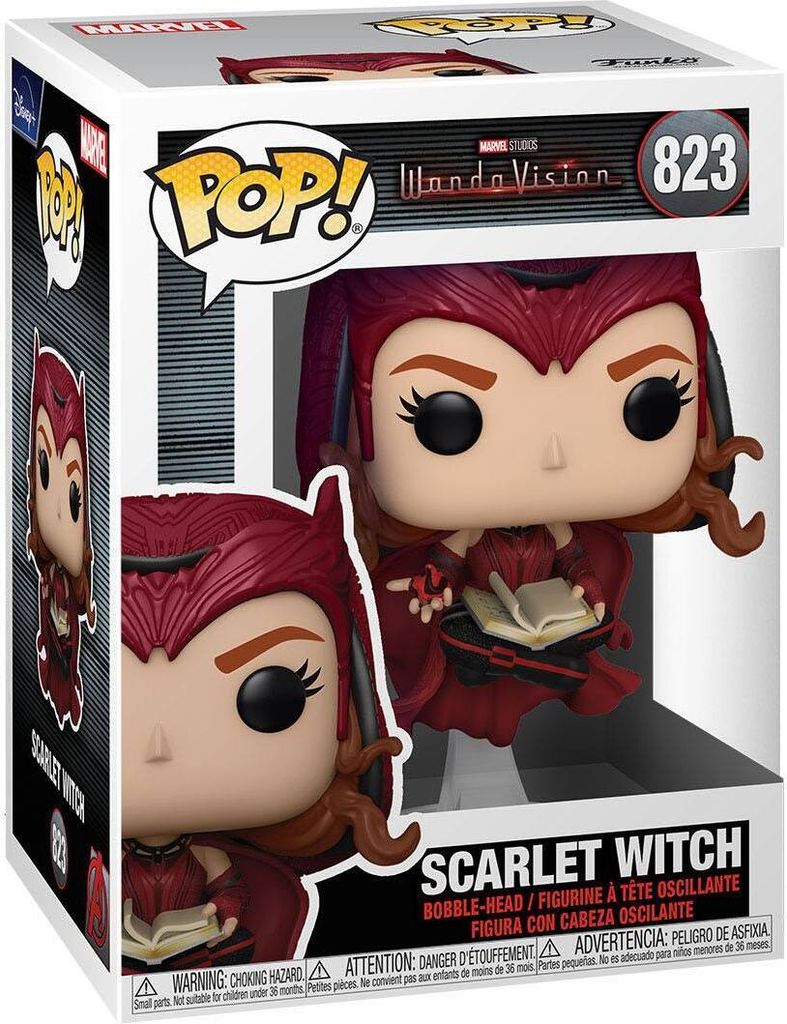 Funko Pop! WandaVision Scarlet Witch Marvel 823 Obrázek produktu