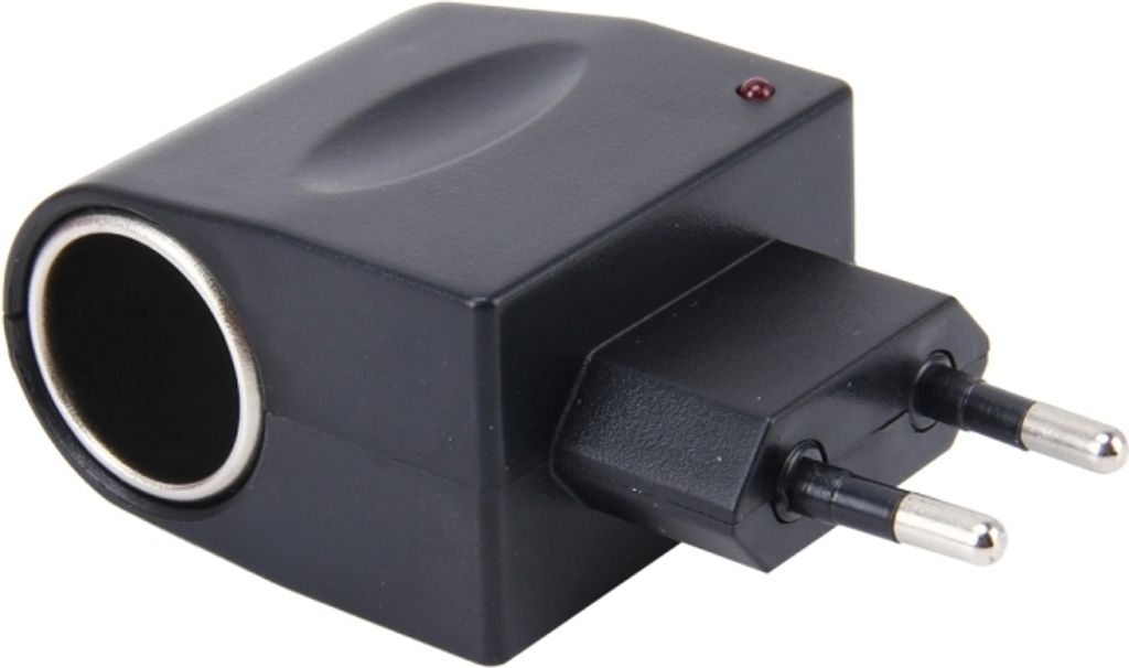 6W Inverter 220V AC/DC zu 12V DC mit Auto Cigarette Lighter Socket Adapter Converter Fahrzeug Verstärker Leistung: DC 12V 500mA (EU-Stecker)