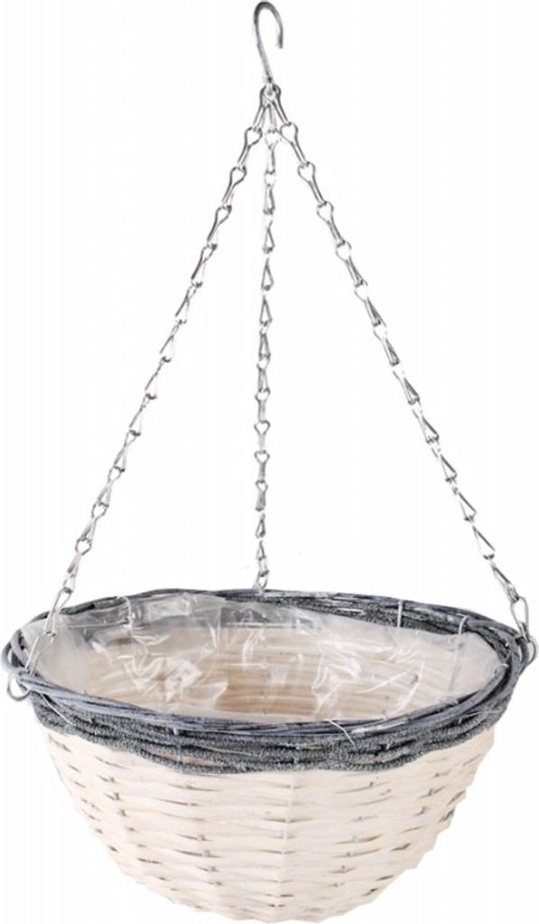 Hängender Blumentopf aus Korbgeflecht Bk-056 Produktbild 