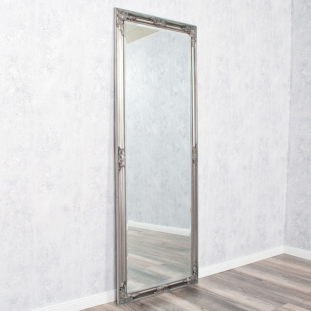 Spiegel BESSA barock silber-antik 180x70cm Produktbild 2