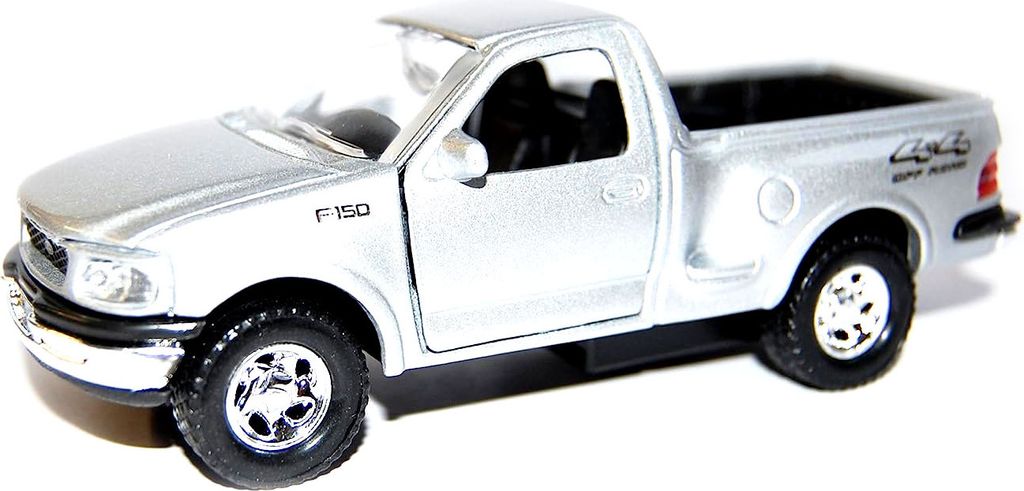 Ford Modellauto F150, Silber, Baujahr 1997, Maßstab 1:40 Welly