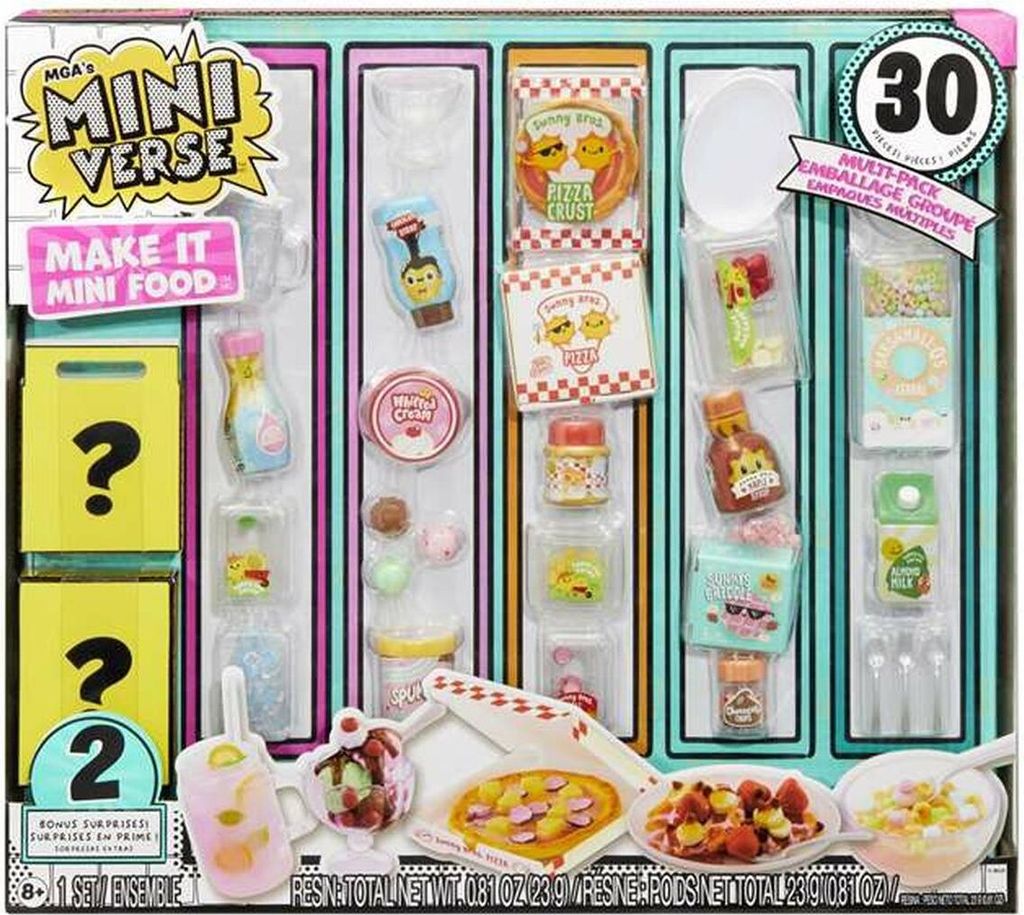 Mga Miniverse Make It Mini: Multi Pack Figur Durchsichtig Kinder Durchsichtig One Size