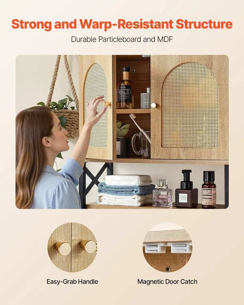 Optimisez votre rangement : armoire murale compacte pour salle de bain - 5
