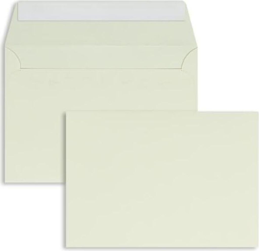 Briefumschläge C6 100g/qm haftklebend VE=100 Stück chamois