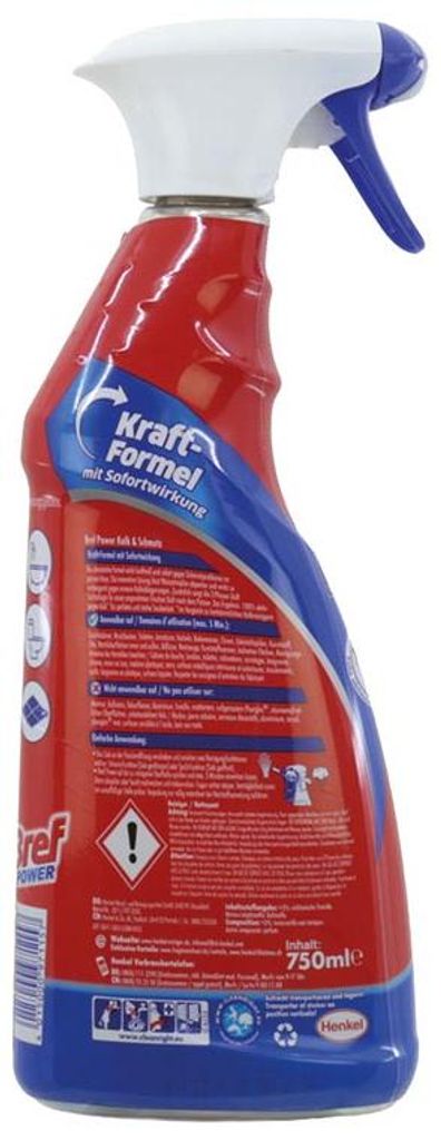 Bref Power Kalk&Schmutz Kalk- und Schmutzentferner 750 ml Produktbild 