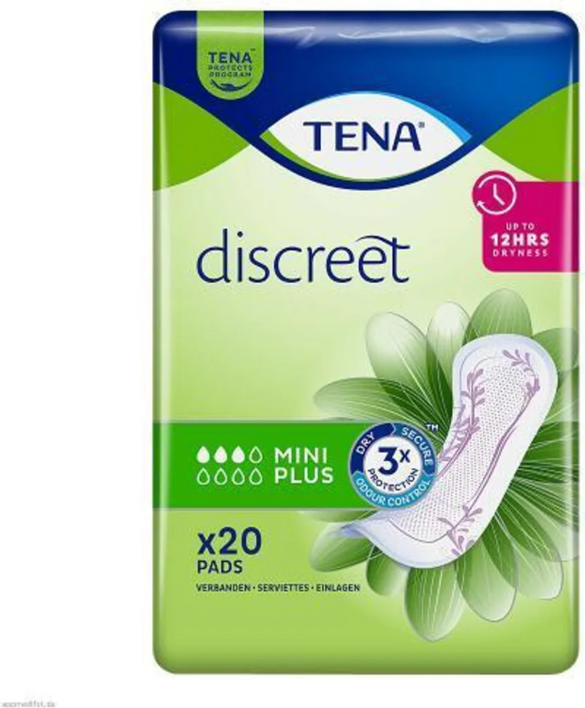 TENA Discreet Mini Plus 6x20 pz: Addio Perdite, Benvenuta Libertà!
