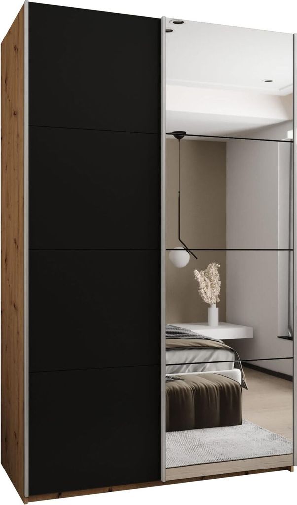 MEBLE KRYSPOL LUX 3 Schrank - 245,5x150x64cm - Artisan, Produktbild 