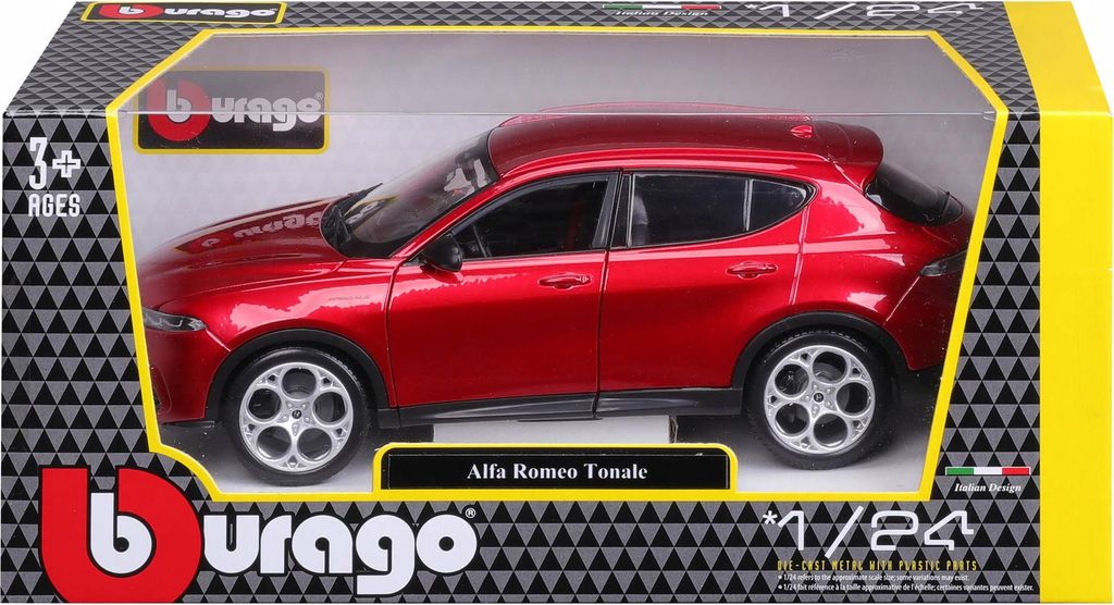 BBURAGO Alfa Romeo Tonale, Model mestského automobilu, Obrázok produktu 