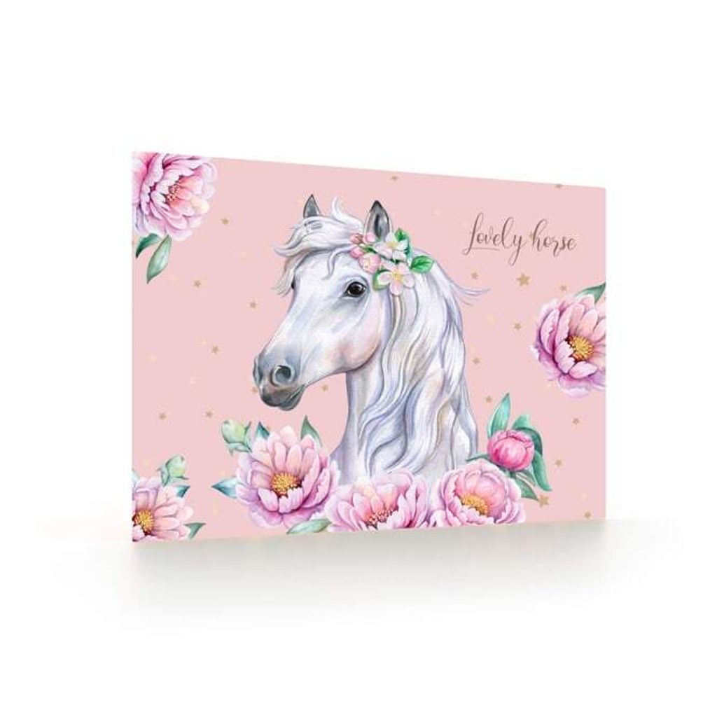Karton P+P Podložka na stůl 60x40cm kůň romantic 5-85923 Obrázek produktu 