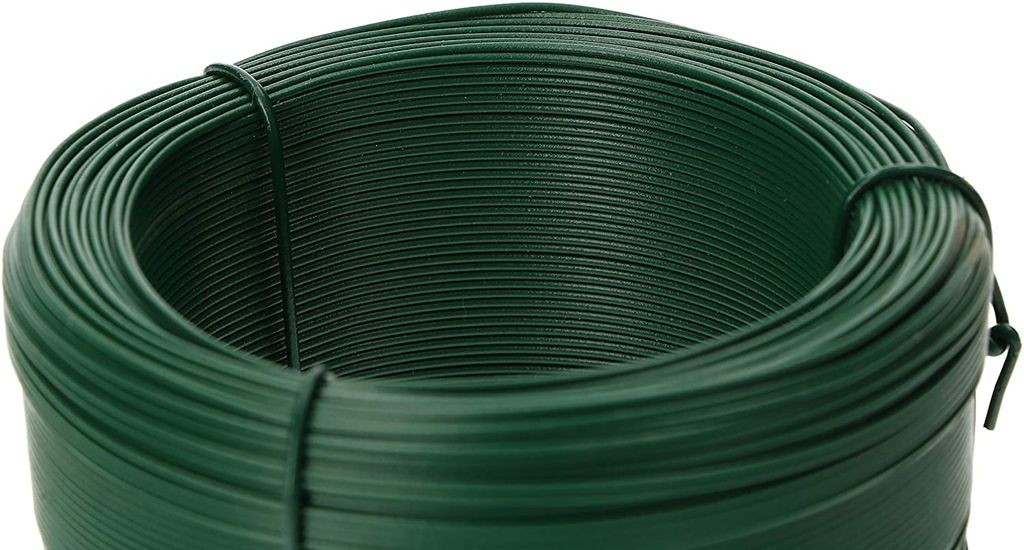 KOTARBAU® Gartendraht 0,7 x 100 m PVC-Beschichtung Grün Produktbild 5