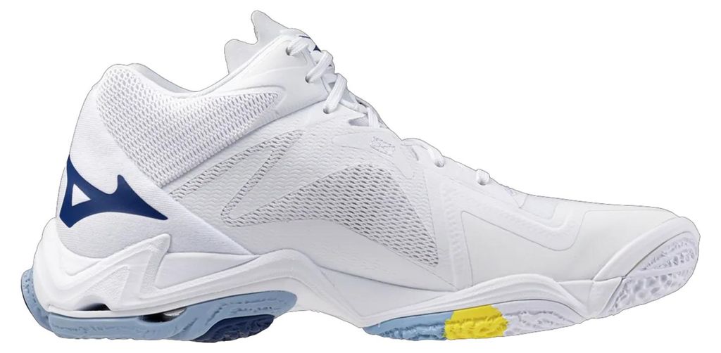 Mizuno - Herren Sneaker "Wave Lightning Z8" PP6734 (45,5 EU) (Weiß/Blau)