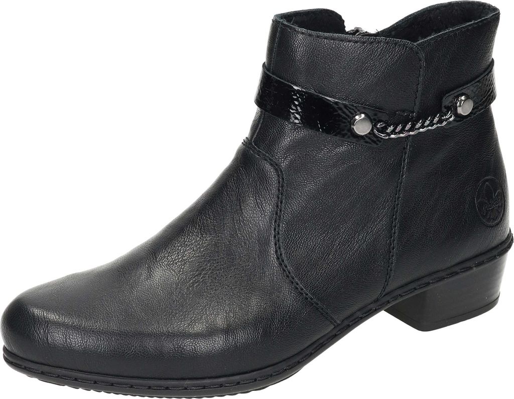 Rieker Ankle Boots Y0783-00 Damen 31363032333030 Schwarz 41 EU
