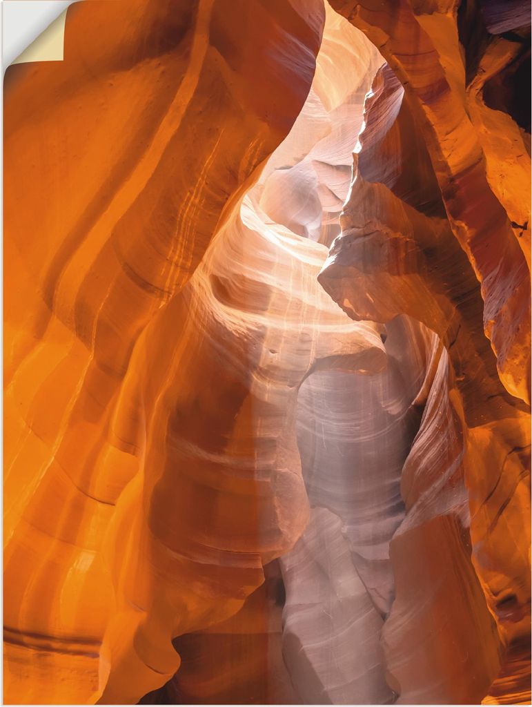 ARTland Wandbild, selbstklebend Antelope Canyon Größe: 60x80 cm