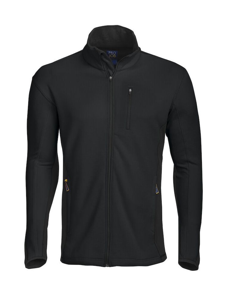 Jacke MICRO 3307 mit durchgehendem Reißverschluss, Kinnschutz, Brust- und Seitentaschen