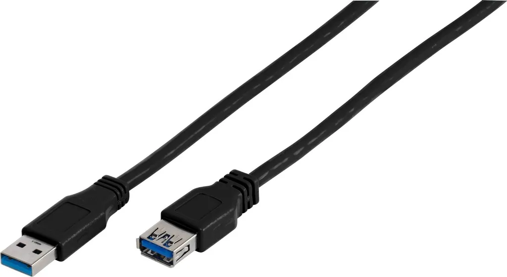 Rallonge USB 3.1 Vivanco 45239 de 3m avec connecteurs Type A Mâle Femelle