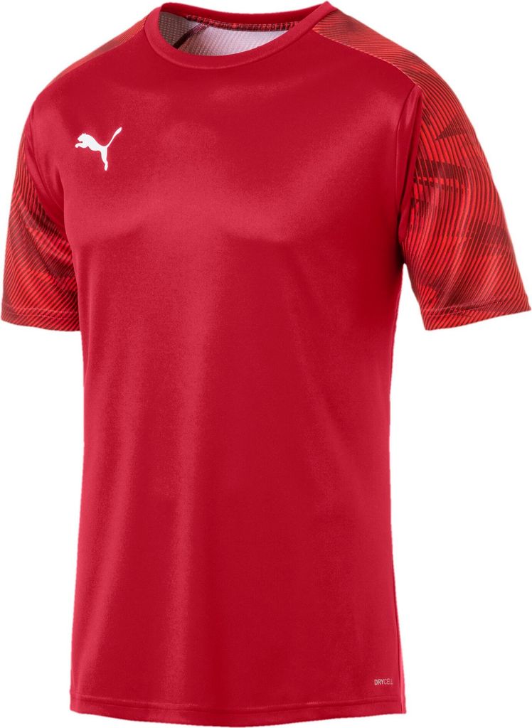 Puma Fußball Cup Sideline Trainingstrikot Fußballtrikot Herren dunkelrot Gr S