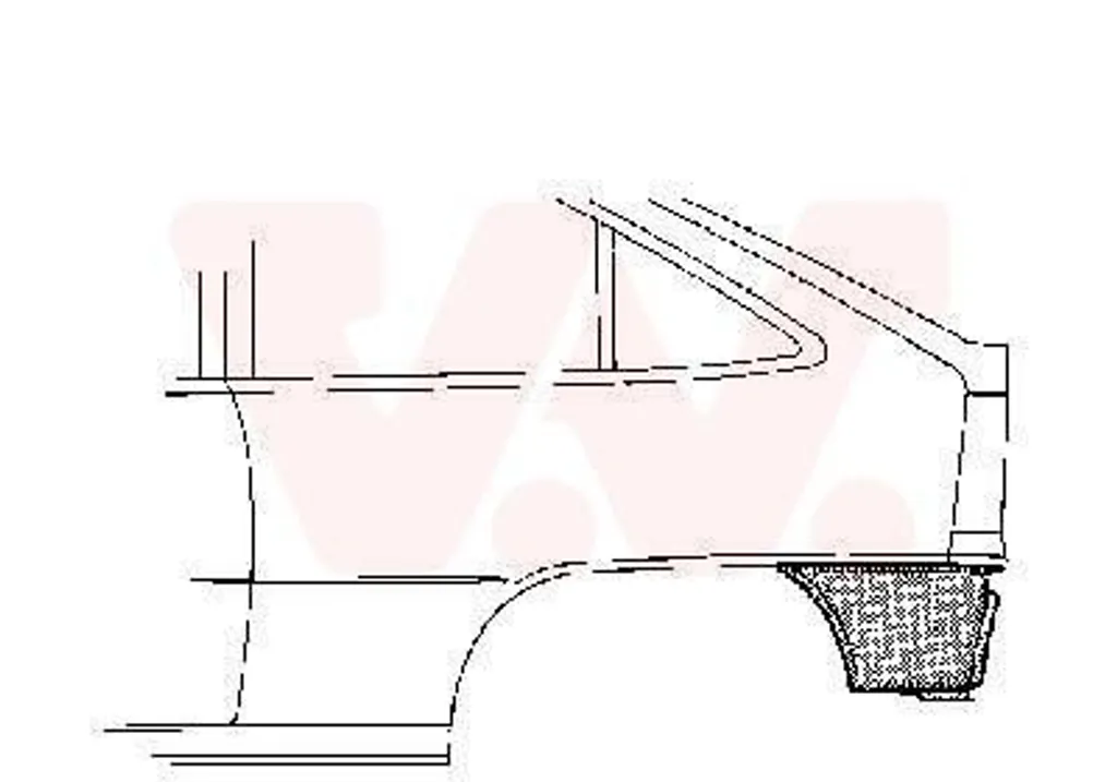 Rénover Carrosserie Opel Kadett E avec le Panneau Latéral VAN WEZEL