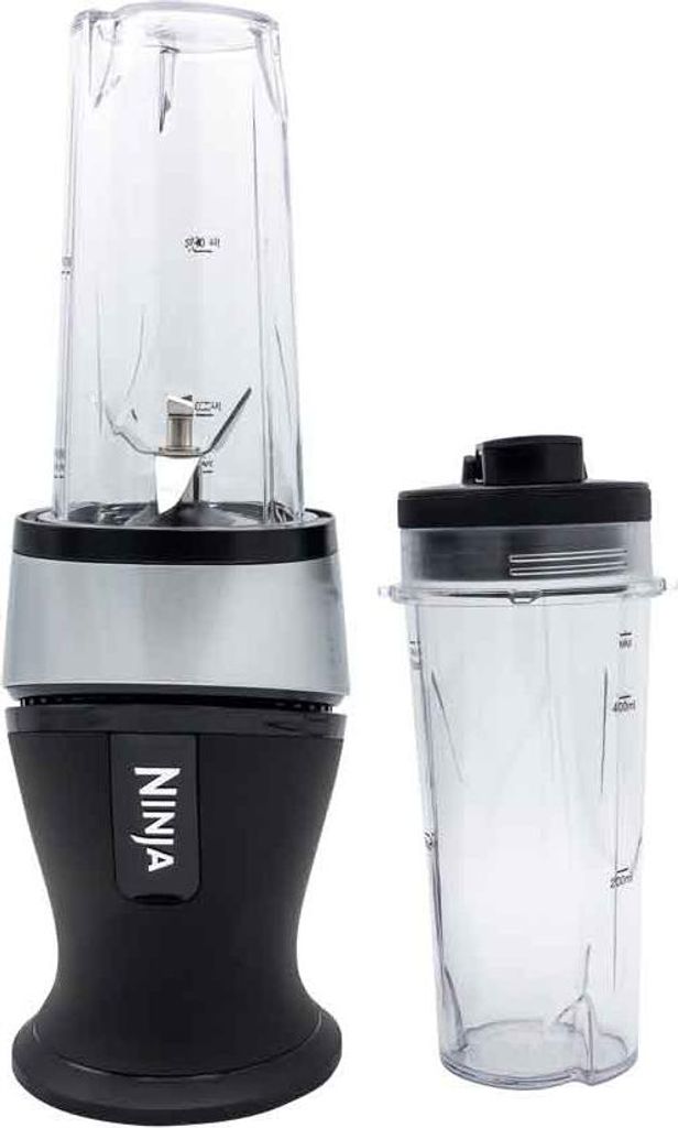 Ninja QB3001EUS Smoothie Maker 700W, silber/schwarz Produktbild 