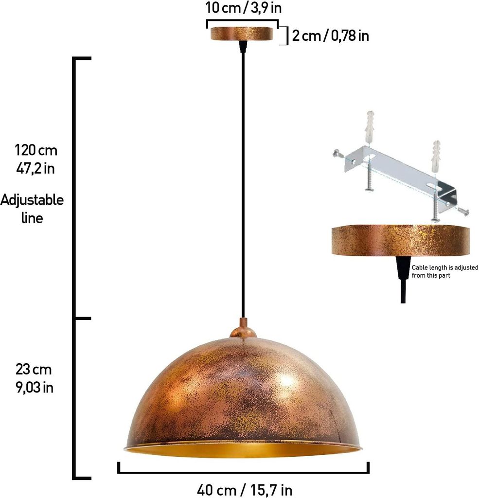 Pendelleuchten, Esstisch Pendellampe, Dimmbare Produktbild 9