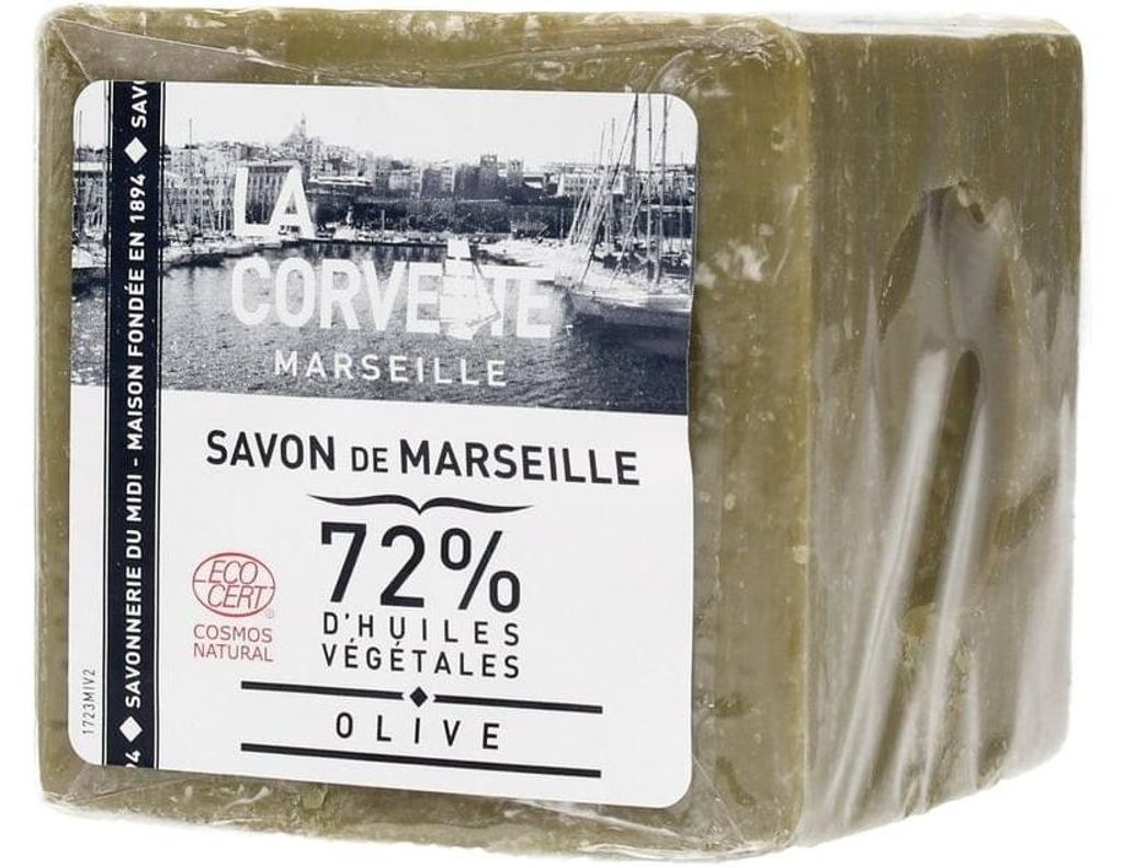 MYDŁO MARSYLSKIE W KOSTCE OLIWKA ECO 300 g - LA CORVETTE
