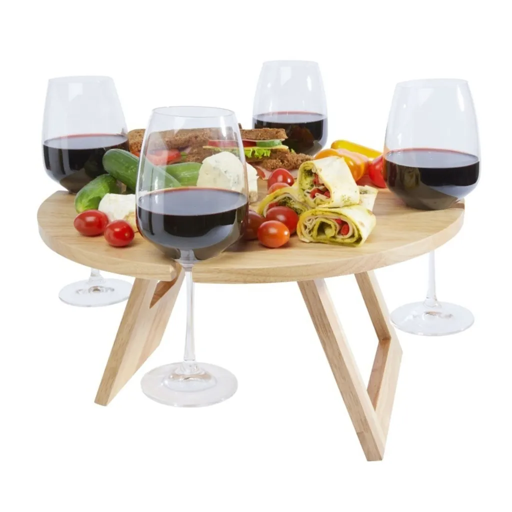 Table gain de place pliable Seasons Soll - Solution petit espace bois - 4