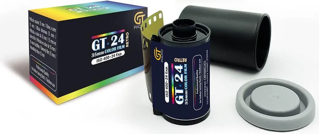 Pellicule Photo GT Film Couleur Rétro 24 Poses APX400 pour Voyage et Portrait