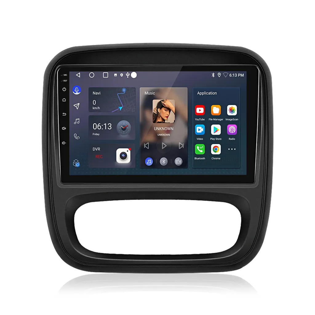 Multimedia Radio 9 pollici Android Auto Opel Vivaro B Trafic 3